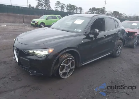 2024 Alfa Romeo Stelvio Ti Awd from USA, damaged, VIN ZASPAKBN3R7D76302